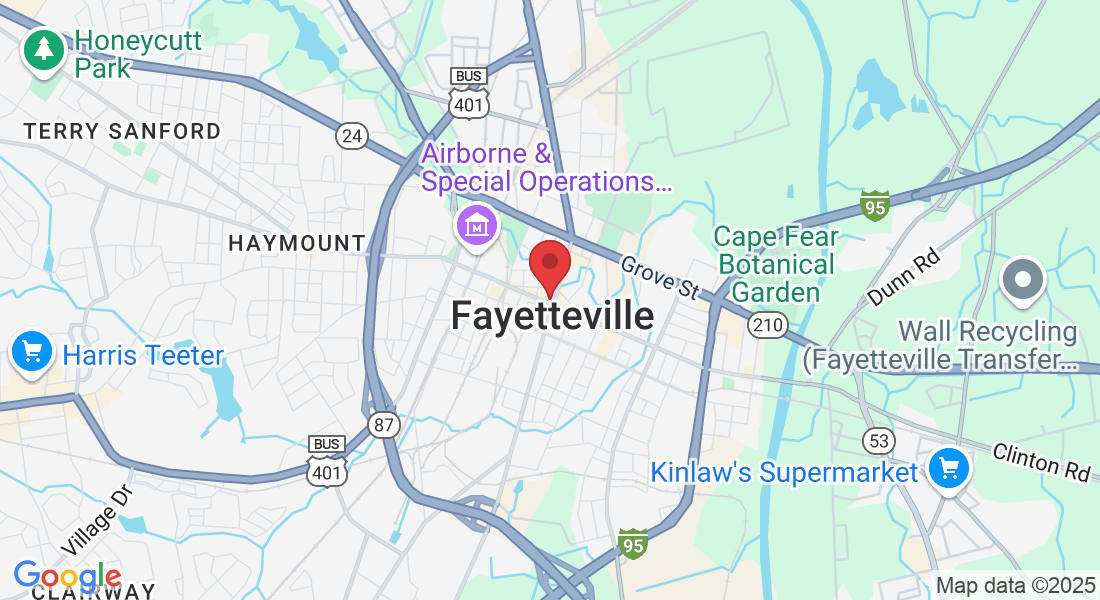 100 Hay St suite 704, Fayetteville, NC 28301, USA
