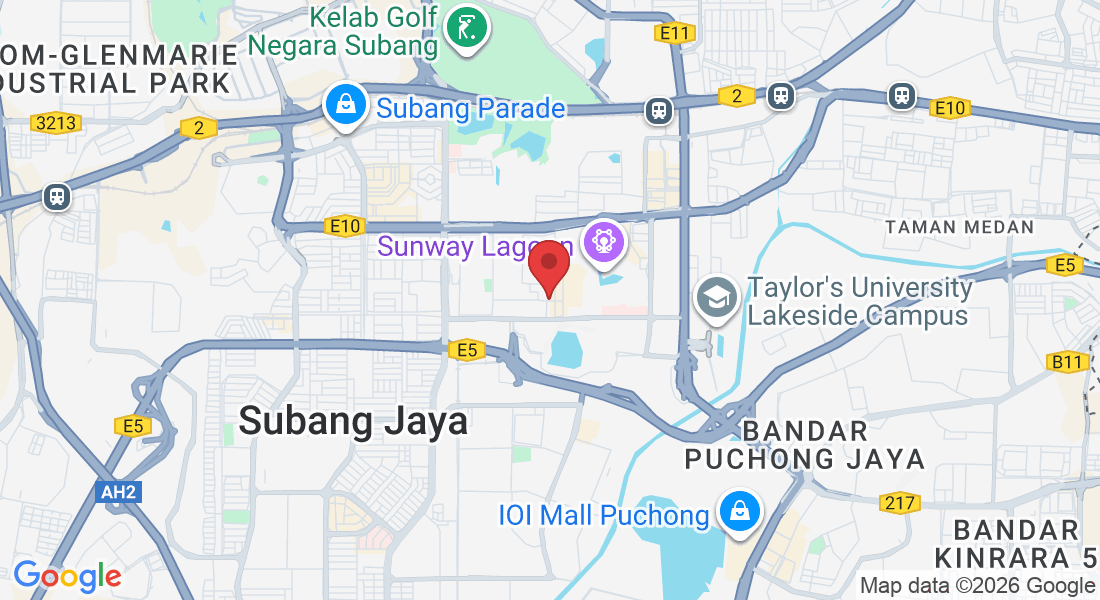 9, Jalan PJS 11/24, Bandar Sunway, 46510 Subang Jaya, Selangor, Malaysia