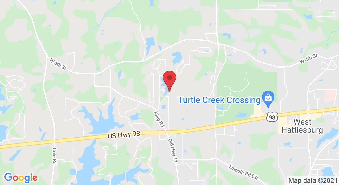 120 98th Pl Blvd, Hattiesburg, MS 39402, USA