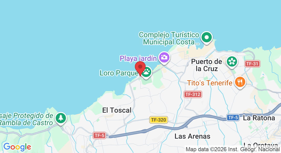 C. Bencomo, 54, 38400 Puerto de la Cruz, Santa Cruz de Tenerife, España