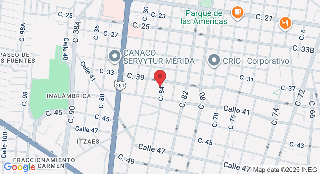 C. 84 427B-b, Centro, 97000 Mérida, Yuc., México