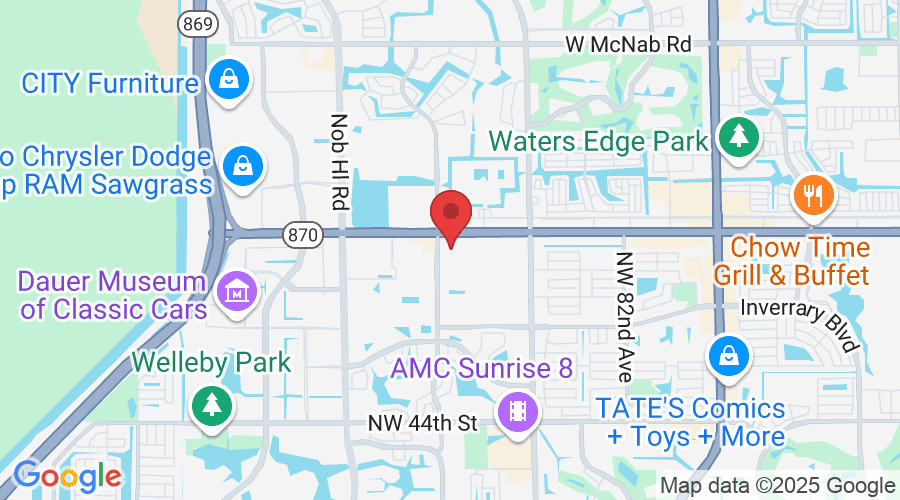 9350 W Commercial Blvd, Sunrise, FL 33351, USA