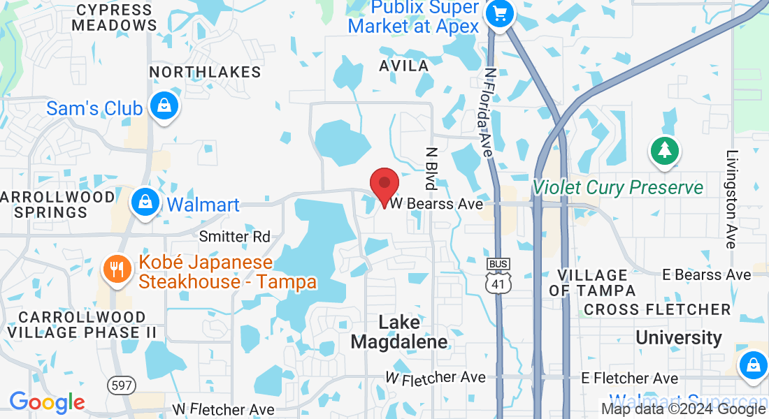 1316 W Bearss Ave, Tampa, FL 33613, USA