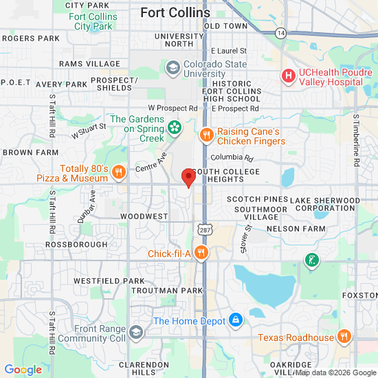 323 W Drake Rd suite 104, Fort Collins, CO 80526, USA