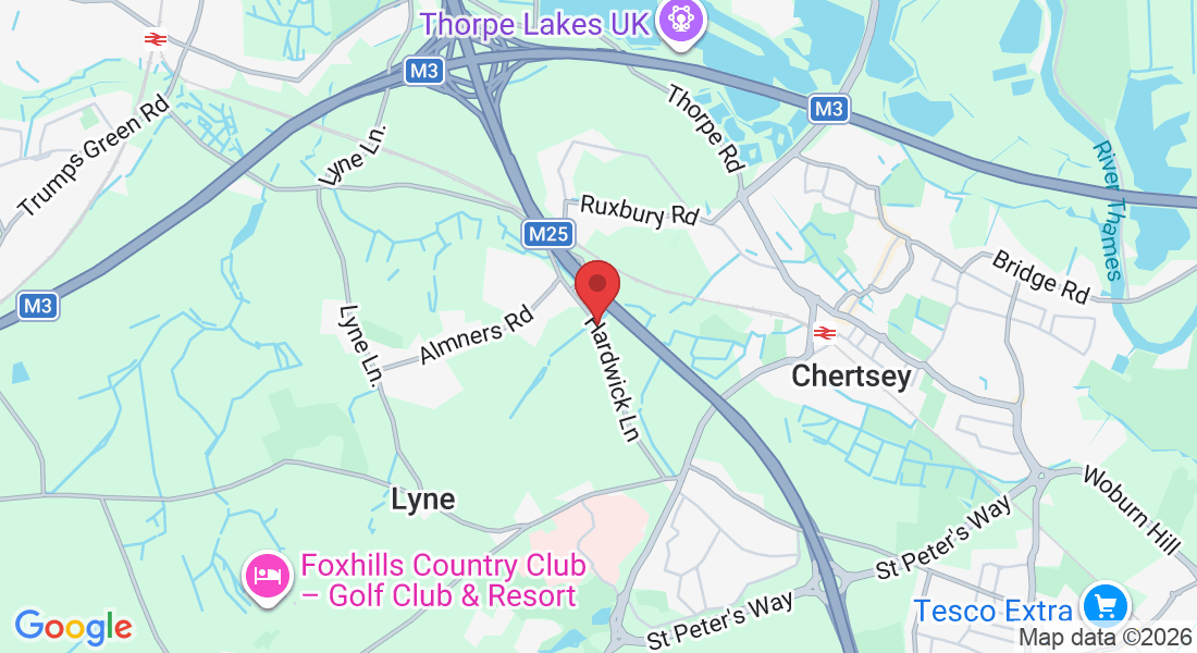 Hardwick Ln, Lyne, Chertsey KT16 0AA, UK
