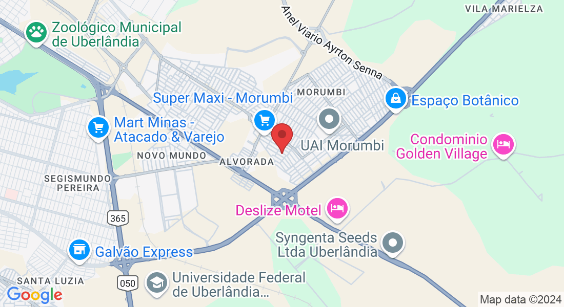 R. Arruda, 494 - Morumbi, Uberlândia - MG, 38407-129, Brasil