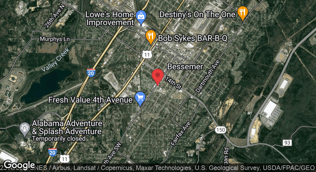 1129 4th Ave N, Bessemer, AL 35020, USA