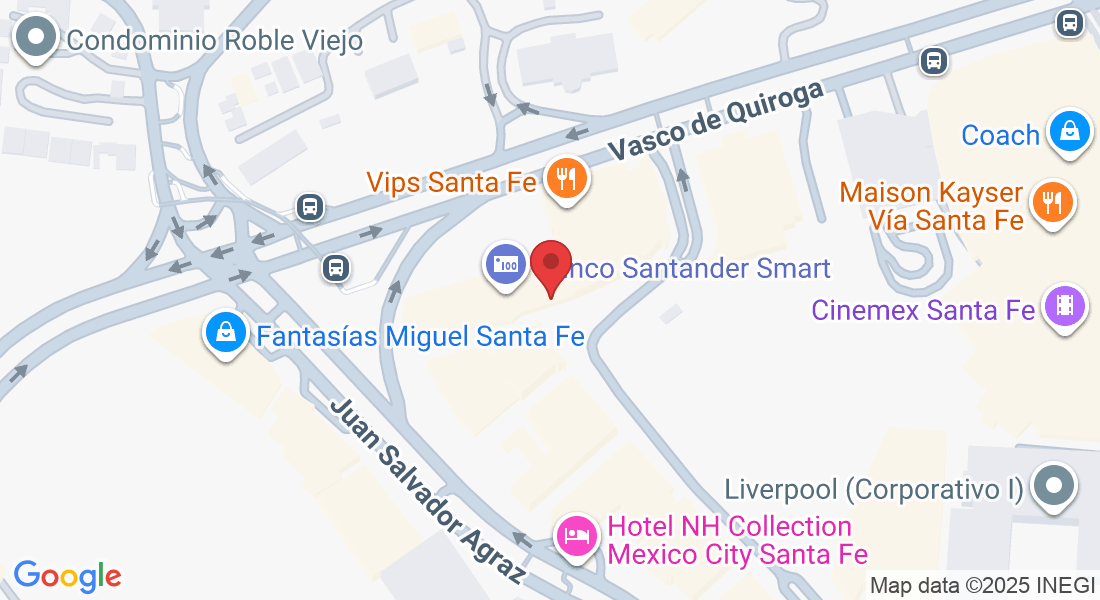 Vasco de Quiroga 3900-Torre B, Piso 5, Santa Fe, Contadero, Cuajimalpa de Morelos, 05348 Ciudad de México, CDMX, México
