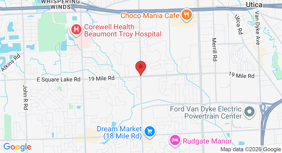 Ryan Rd & 19 Mile Rd, Sterling Heights, MI 48314, USA