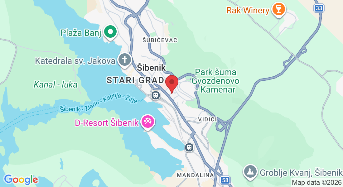 Triglavska ul. 10, 22000, Šibenik, Croatia