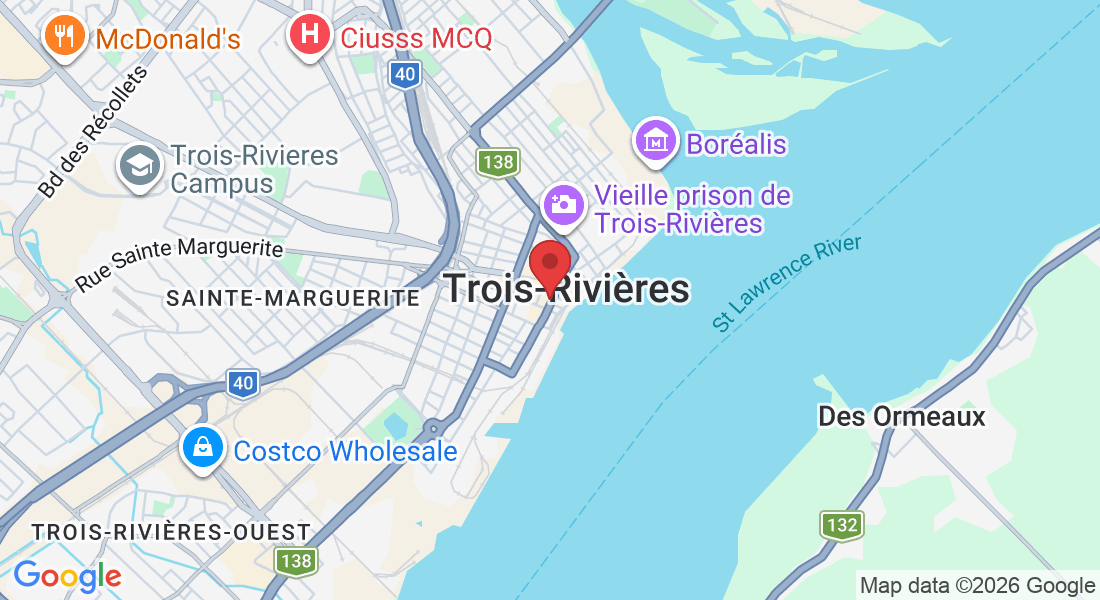 1530 Rue Notre Dame Centre, Trois-Rivières, QC G9A 4X6, Canada