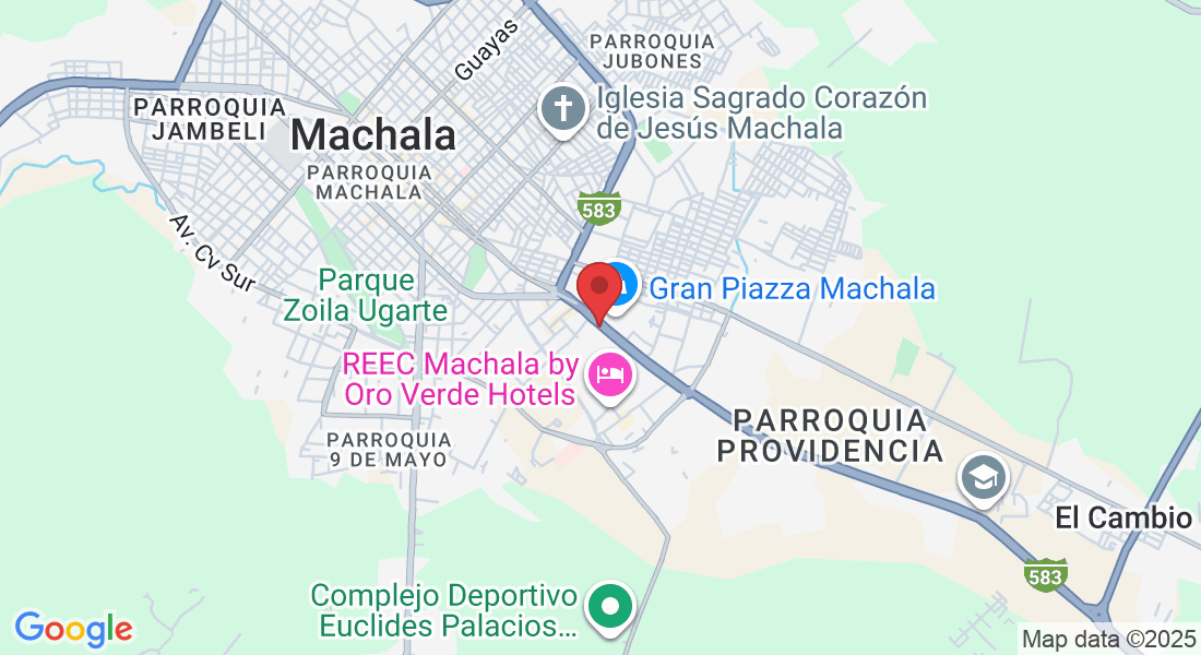 Junto a la Gasolinera Primax, Av. 25 de Junio Km 1, Machala, Ecuador