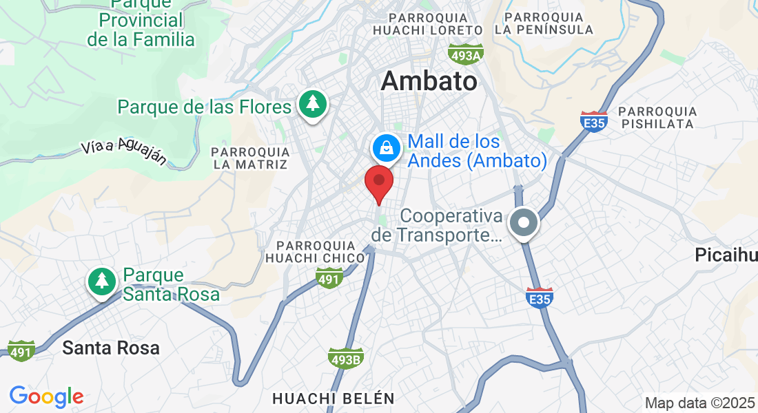 Avenida Atahualpa & Rio Payamino, 180207 Ambato, Ecuador
