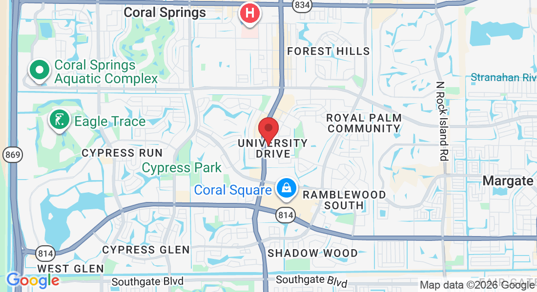 1515 N University Dr #222, Coral Springs, FL 33071, USA