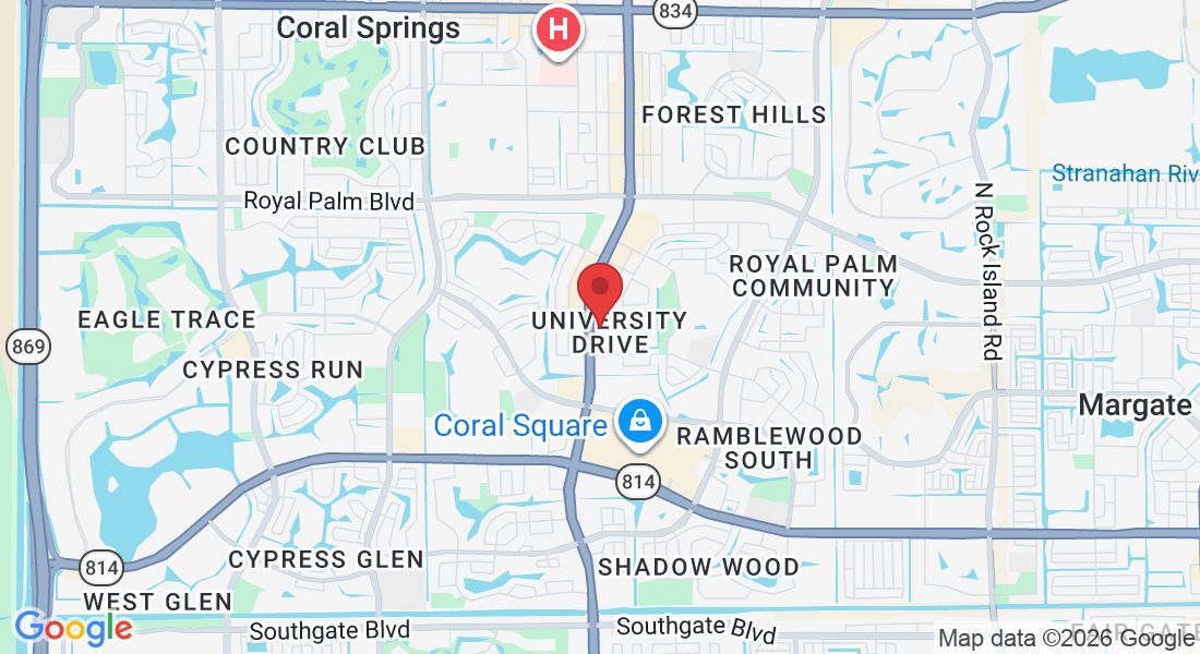 1515 N University Dr #222, Coral Springs, FL 33071, USA