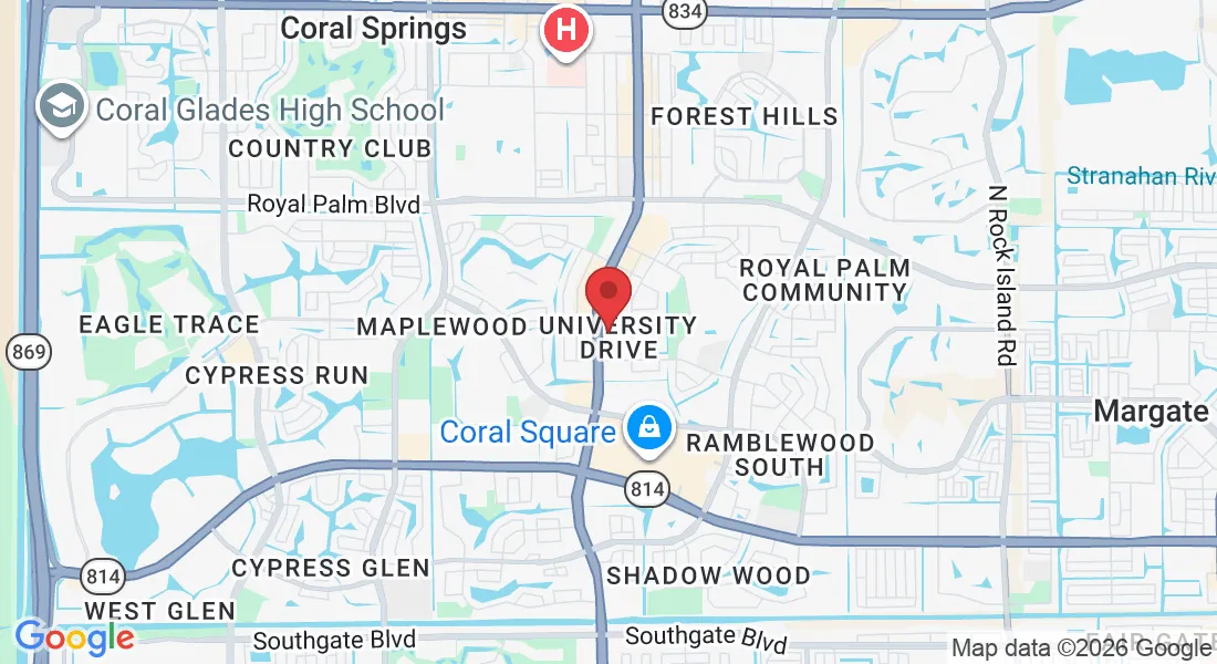 1515 N University Dr, Coral Springs, FL 33071, USA