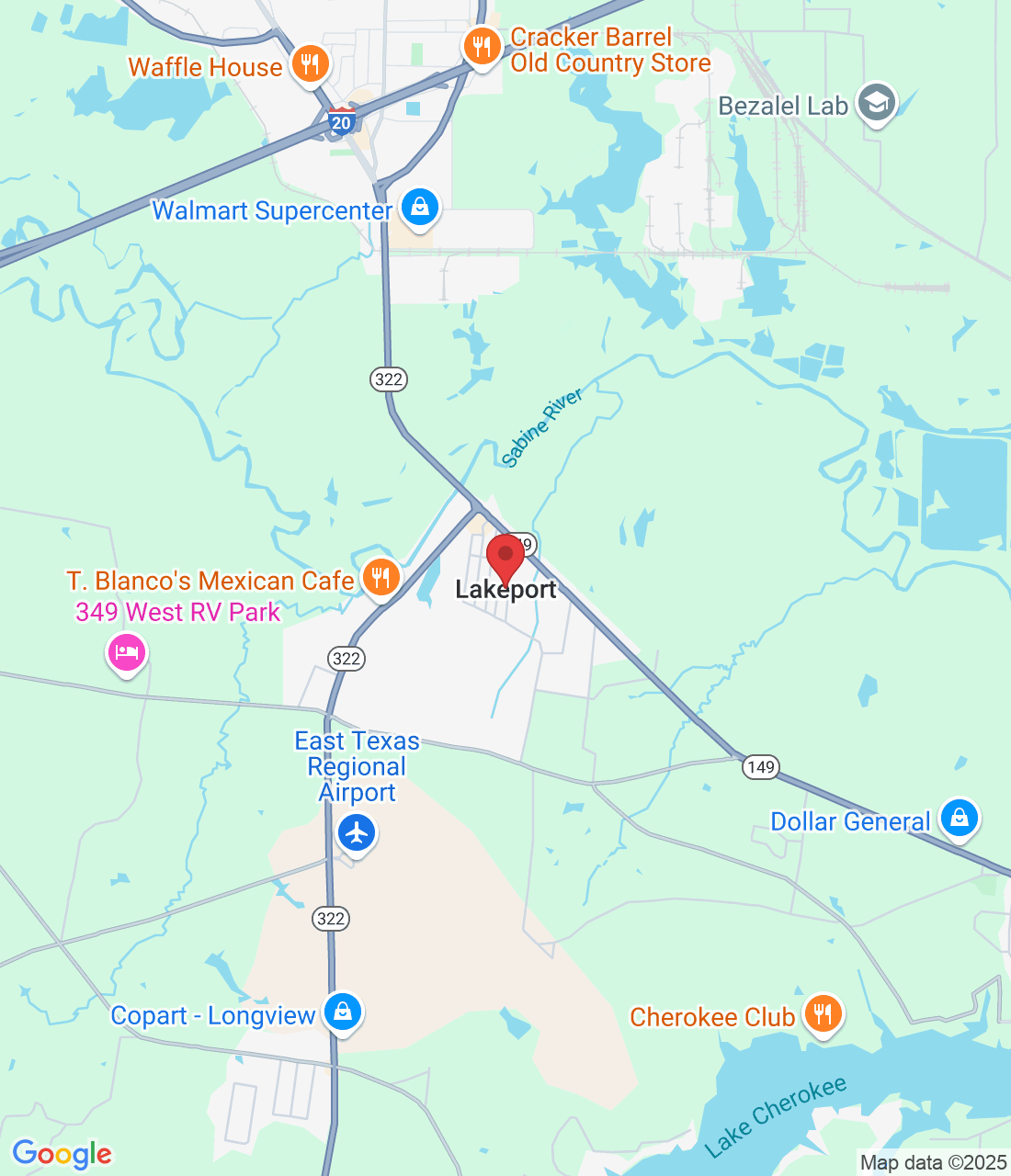 Lakeport, TX 75603, USA