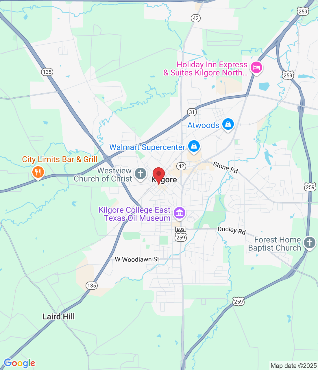 Kilgore, TX 75662, USA