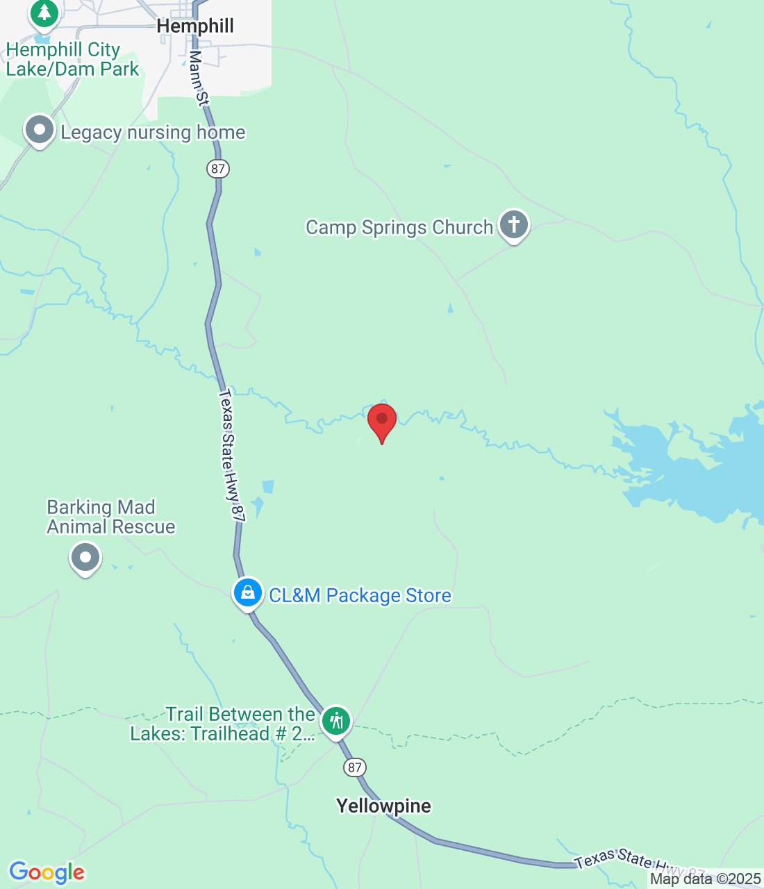 Sabine County, TX, USA
