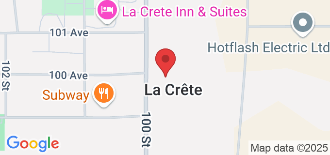 10001 100 St, La Crête, AB T0H 2H0, Canada