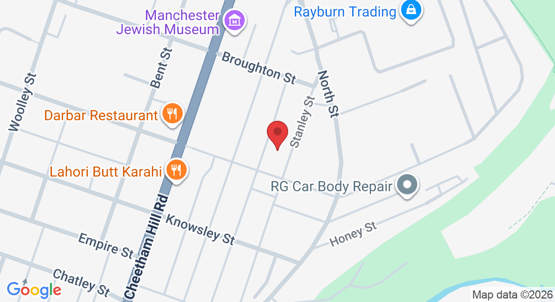 Studio 1, 13 Stanley St, Cheetham Hill, Manchester M8 8SH, UK