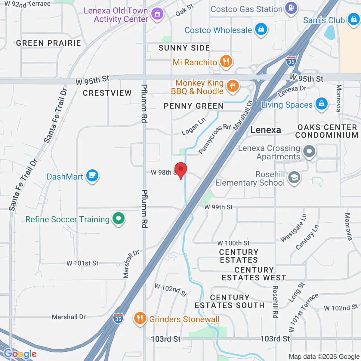 13257 W 98th St, Lenexa, KS 66215, USA