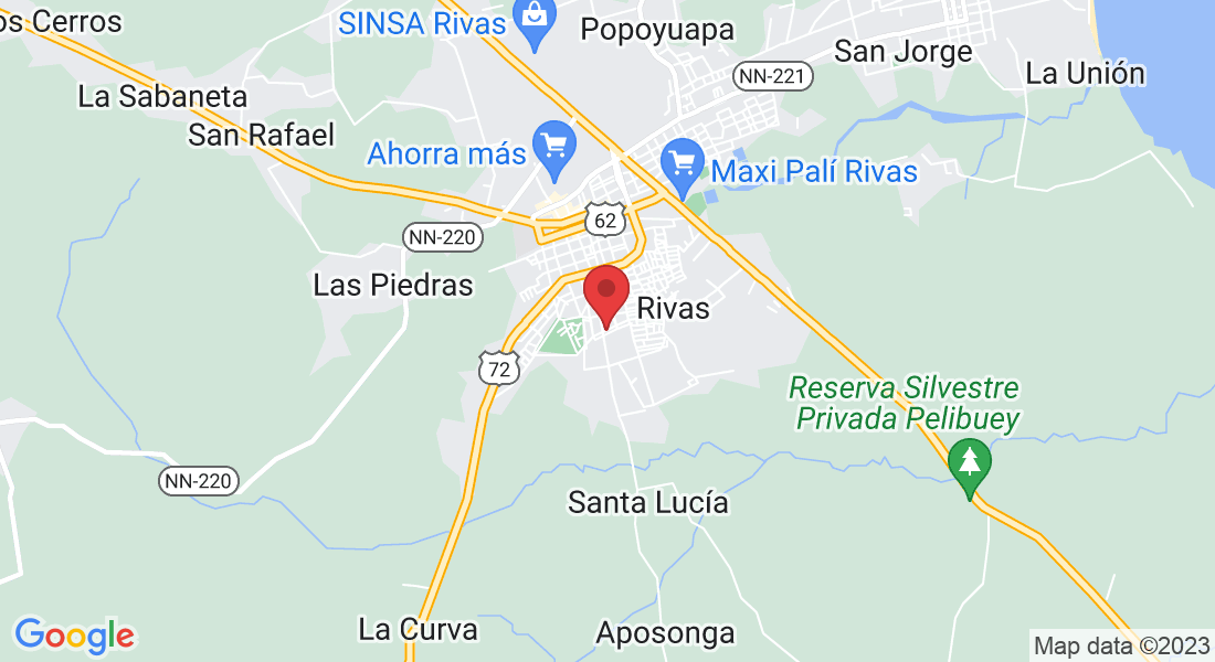 De la escuela Eloy canales 25vrs al norte, Rivas 47000, Nicaragua