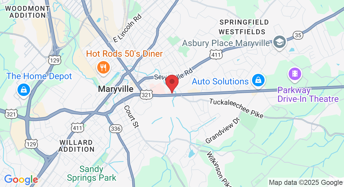 1131 E Lamar Alexander Pkwy, Maryville, TN 37804, USA