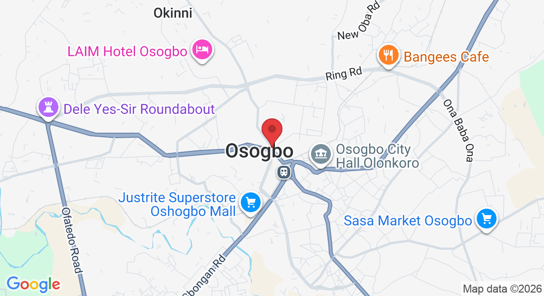 Ilobu Rd, Osogbo 230284, Osun, Nigeria