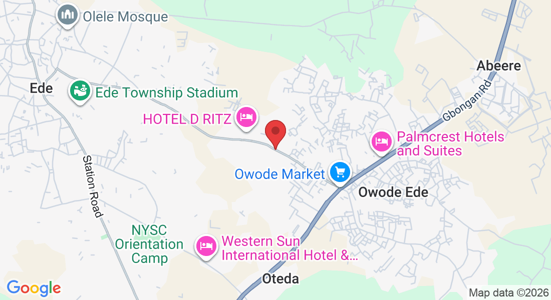 Ede Rd, Aba Adi, Osun, Nigeria