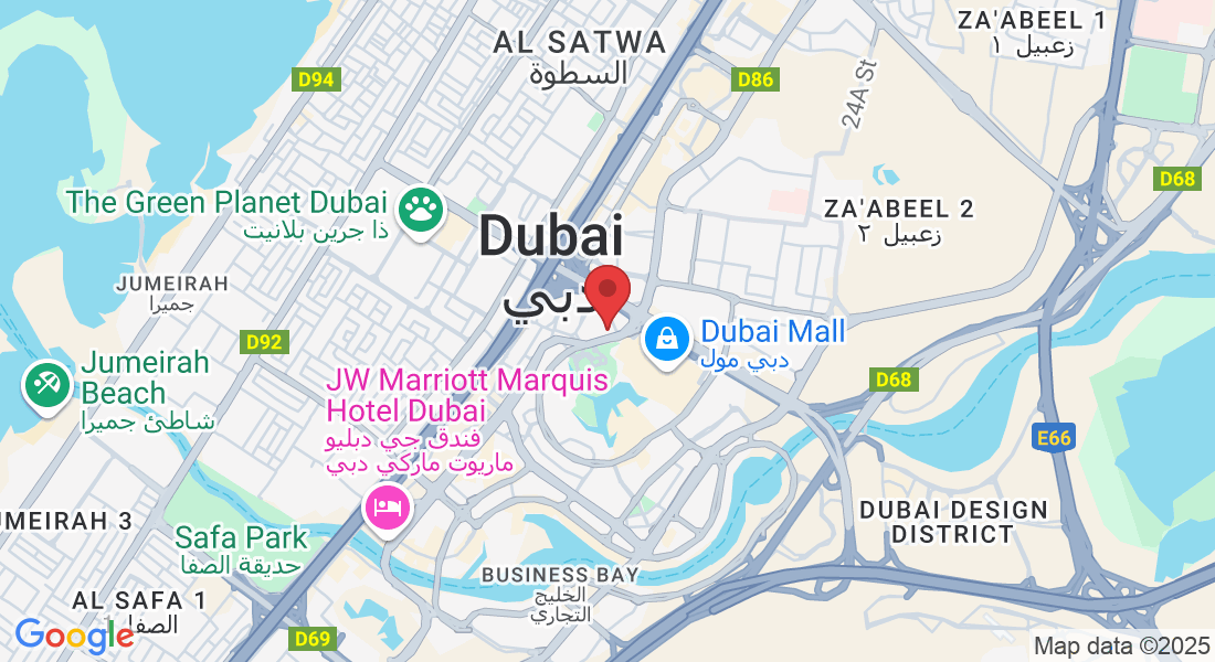 Tower 1 - Level 9 Sheikh Mohammed bin Rashid Blvd - Downtown Dubai - Dubai - United Arab Emirates