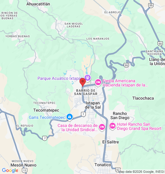 A. S. Roman, Blvd. Arturo San Roman Pontente 801, Barrio de San Gaspar, Ixtapan de la Sal, 51907 Ixtapan de la Sal, Méx., Mexico