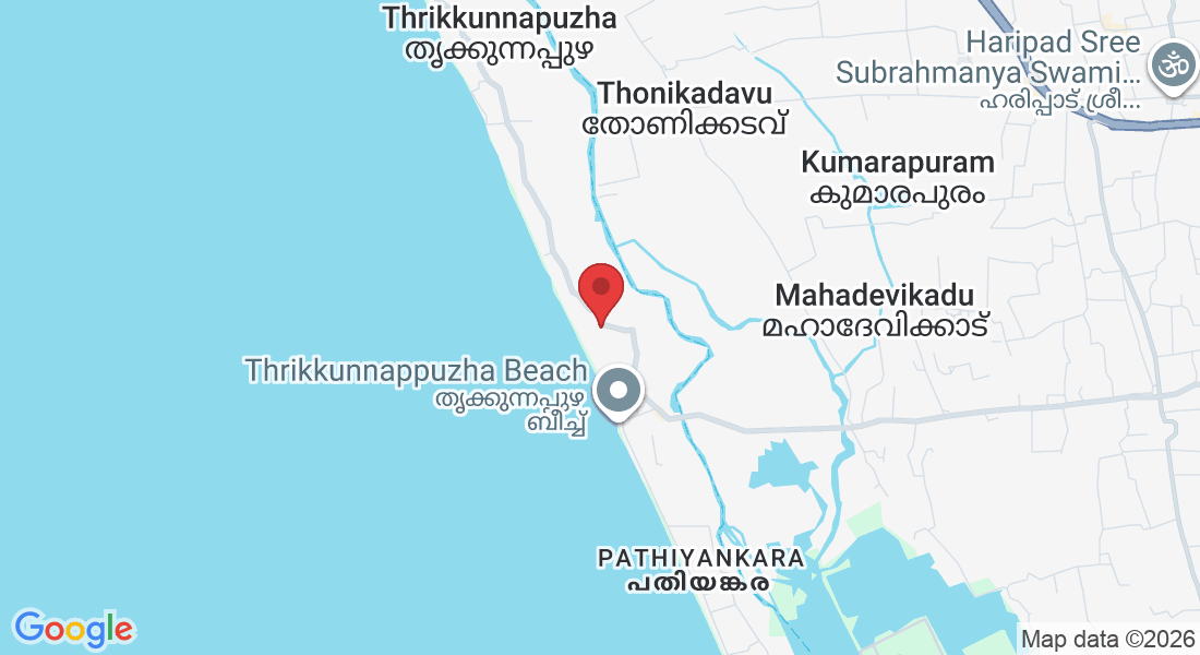 XI/245, Pallipattumuri, Usman Mukku, Thrikkunnapuzha, Kerala 690515, India