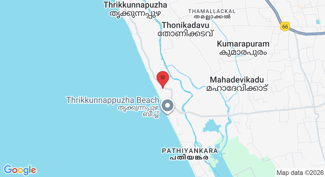 XI/245, Pallipattumuri, Usman Mukku, Thrikkunnapuzha, Kerala 690515, India