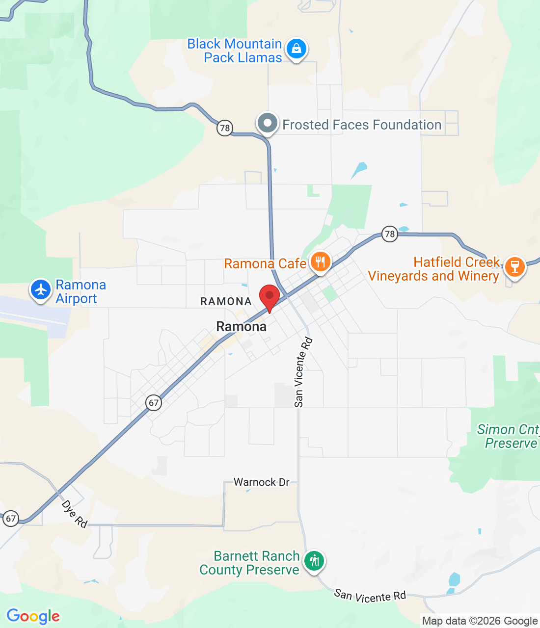 321 12th St, Ramona, CA 92065, USA