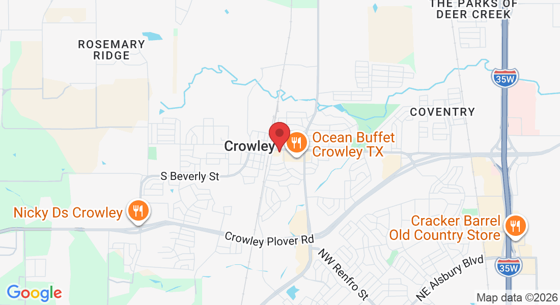 208 E Main St suite d, Crowley, TX 76036, USA