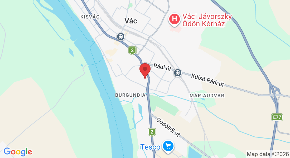 Vác, Hattyú u. 47, 2600 Magyarország