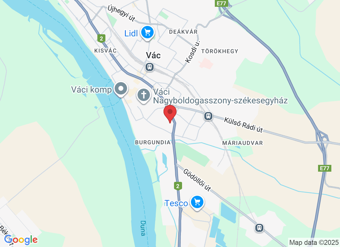 Vác, Hattyú u. 47, 2600 Magyarország