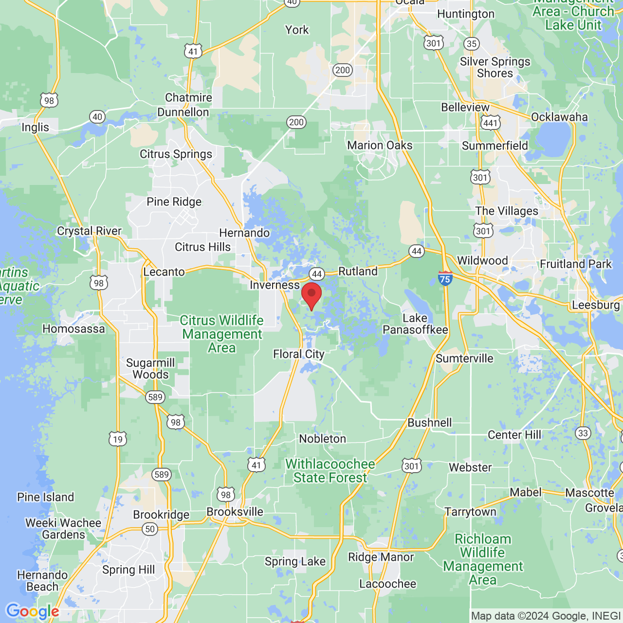 2040 S Kenvera Loop, Inverness, FL 34450, USA