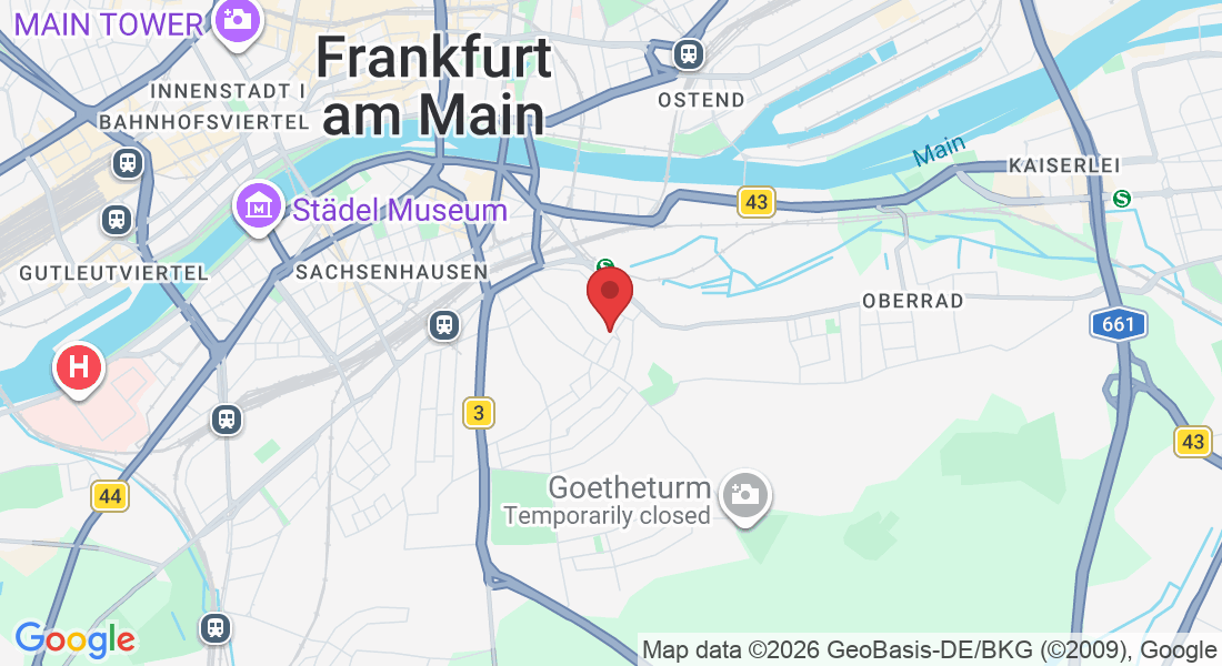 Dielmannstraße 1, 60599 Frankfurt am Main, Germany