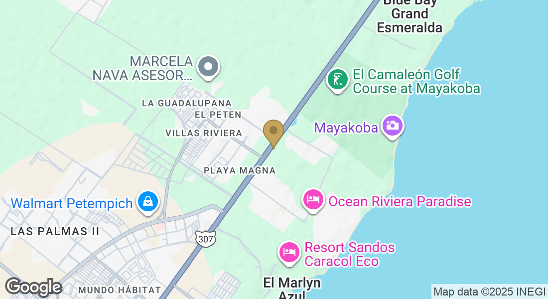Zona comercial Selvamar, Carretera Federal KM 296, Residencial Selvamar, 77727 Playa del Carmen, Q.R., Mexico