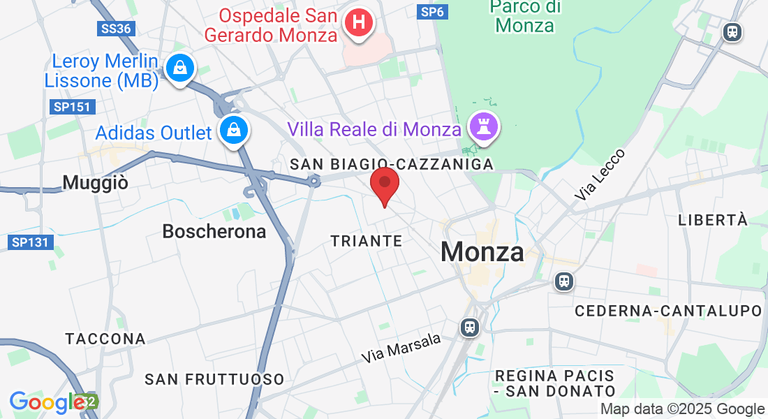 Via Luciano Manara, 31, 20900 Monza MB, Italia