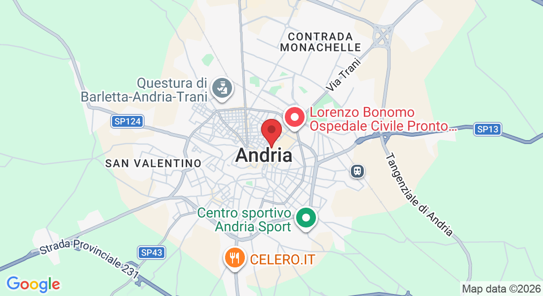 Corso Cavour, 9, 76123 Andria BT, Italia