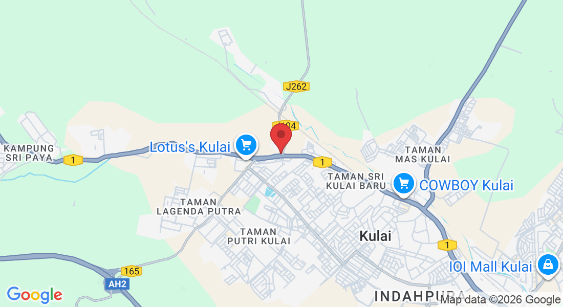 Jln Besar, Taman Dataran Kulai, 81000 Kulai, Johor Darul Ta'zim, Malaysia
