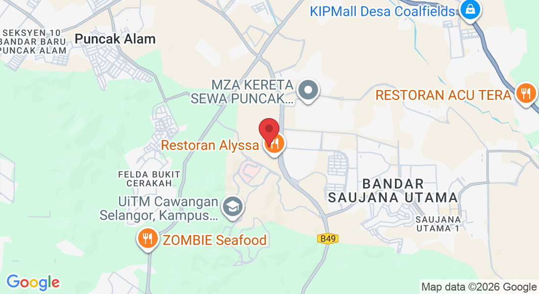 Hillpark Avenue, 4, Jln Hillpark 11/5, Pusat Perdagangan Hillpark, 42300 Puncak Alam, Selangor, Malaysia