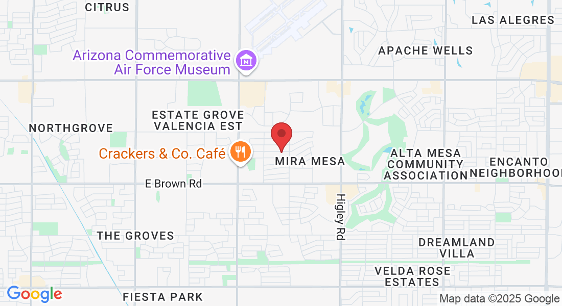 4725 E Halifax St, Mesa, AZ 85205, USA