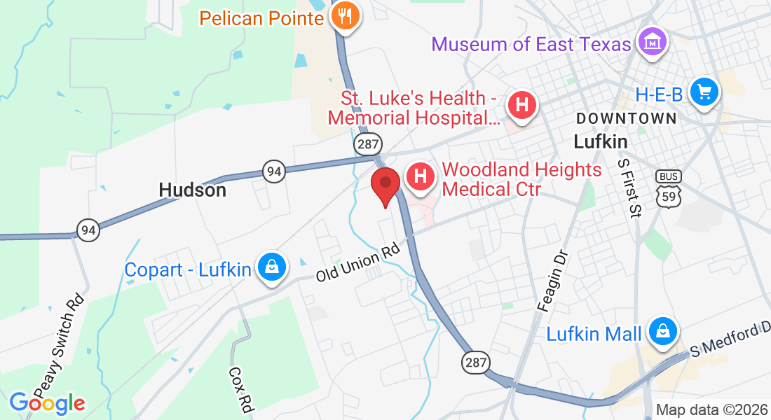 105 Westside Medical Blvd, Lufkin, TX 75904, USA