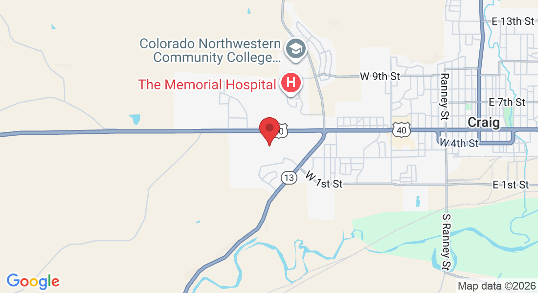 3107 W 1st St, Craig, CO 81625, USA