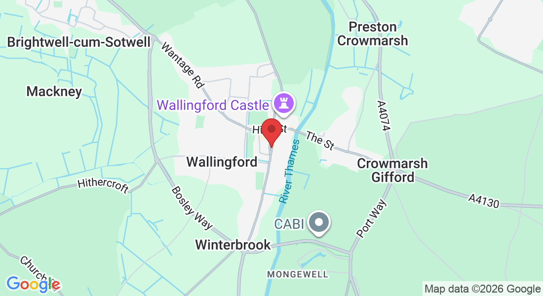 2 St Mary's St, Wallingford OX10 0ES, UK