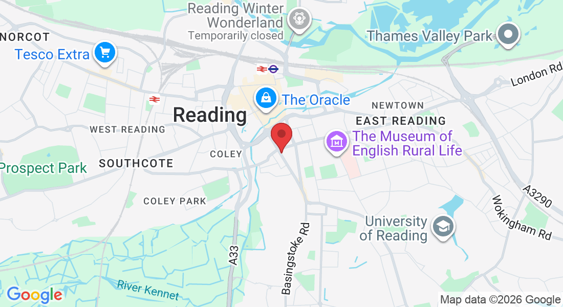 85 Southampton St, Reading RG1 2QU, UK